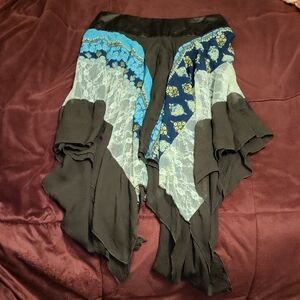 Wet Seal Multicolor A-Line Skirt